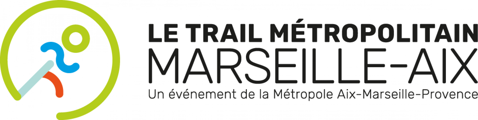 Marseille Aix Interface Marseille Aix Le Trail Metropolitain Logo Composition Horizontale